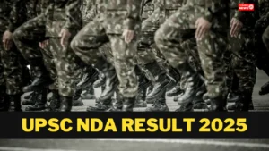 UPSC NDA Result 2025